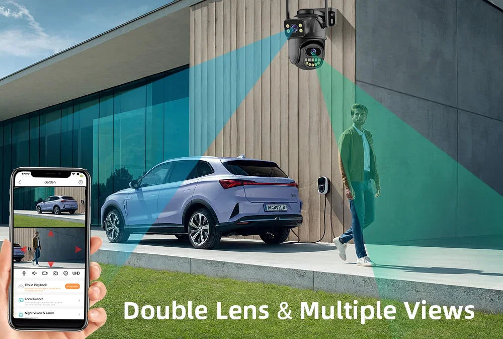 BELIA 4K WiFi Surveillance Camera PTZ