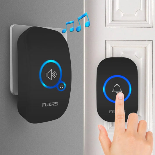 Fuers Wireless Doorbell with 32 Songs
